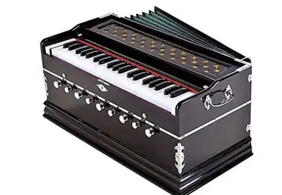 brand new professional coupler harmonium with bag , View more