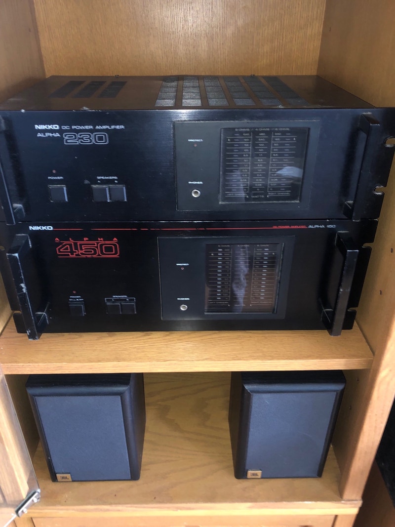 Nikko Alpa 230 Power Amplifier Stereo Systems & Home Theatre