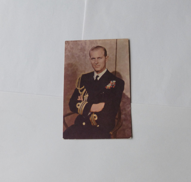1950 color postcard of Prince Philip, Duke of Edinburgh in Arts & Collectibles in City of Halifax - Image 2