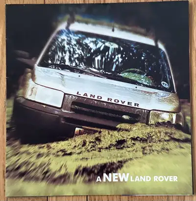 2002 LAND ROVER FREELANDER BROCHURE FOR SALE, View more