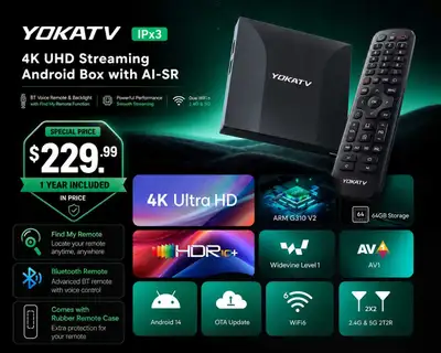 4k box for sale tv ip !! , View more