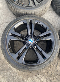 BMW BLACK MAGS 19”+WINTER TIRES