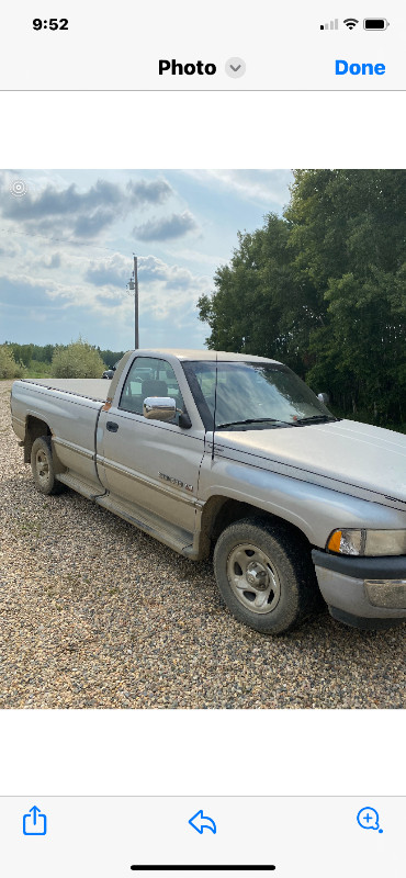FOR SALE 1994 Dodge ram 1500 reg cab, 2 whl drive with a 318 in Cars & Trucks in Prince Albert - Image 3