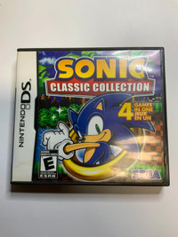 SONIC CLASSIC COLLECTION 4 GAMES IN ONE NINTENDO DS (MYCODE#016)