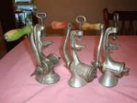 VINTAGE MEAT GRINDER CAST IRON $20.00 each  P/U QUEENSLAND SE