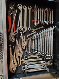 tool box and tools 
