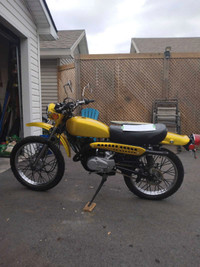 Restored 1975 Kawasaki 