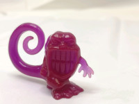 Vintage 80's Ghostbuster purple wrapper ghost Figurine toy