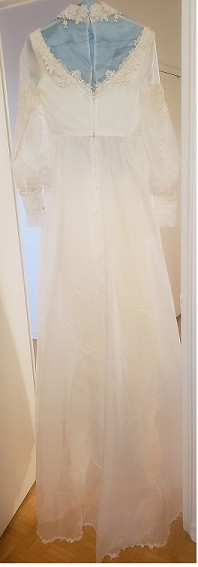 Vintage (50 years old; circa 1975) Wedding Gown
