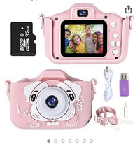 Kids Camera, 20.0MP Digital Dual Camera Rechargeable, Kids