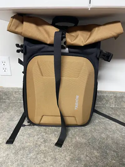 For sale a Tarion camera backpack. New never used multiple compartments for lenses and cameras call...
