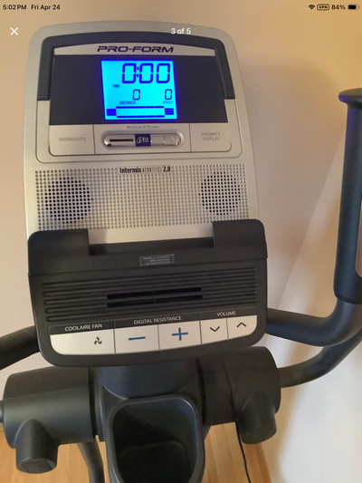 Spacesaver Pro-Form 10.0ZE Elliptical Trainer, View more