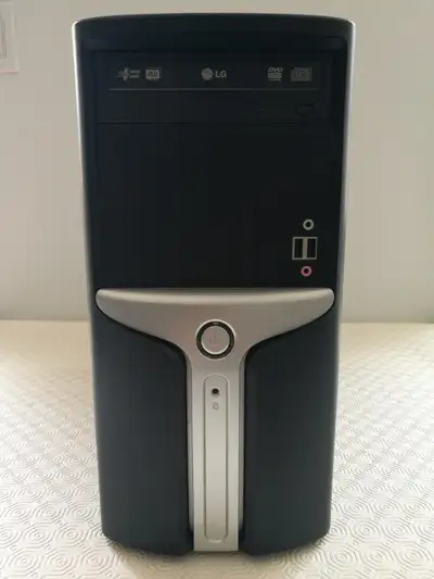 Desktop Core 2 Duo E8400, 4GB RAM, 160GB HDD, DVD-RW - $90, View more