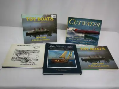 TOY and BOAT BOOKS - HARD COVER / LIKE NEW, View more