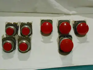 Allen Bradley Push Stop Buttons - $10.00 each, View more