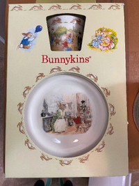 Bunnykins Dish Set