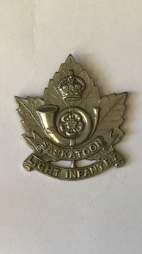 Saskatoon Light Infantry Badge $5