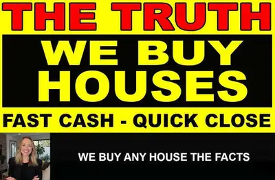 Cash 4 homes 72 hour closing buying as is 4039917717, View more