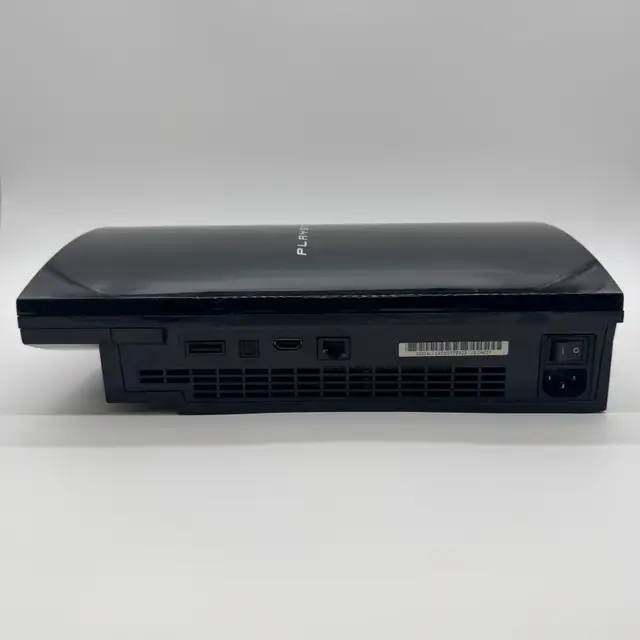 Sony PlayStation 3 Fat PS3 80GB Black Console Gaming System Only63771549751937123