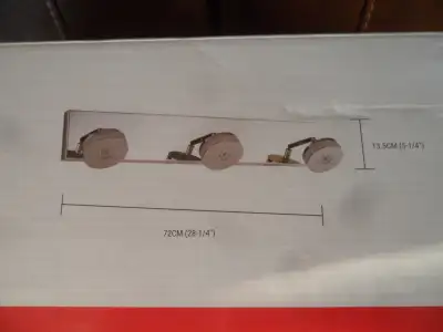 Brand New Chrome Vanity Lights, View more