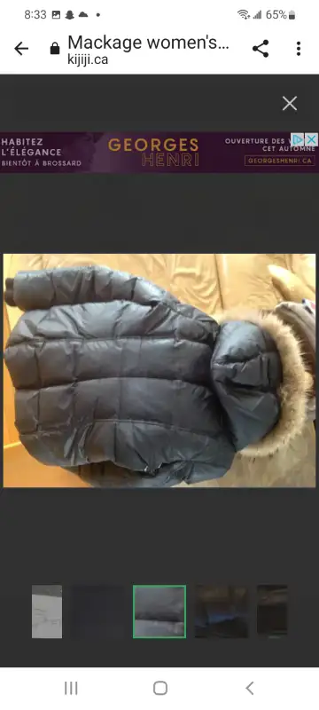 Mackage Woman's Winter Jacket in Women's - Tops & Outerwear in City of Montréal - Image 4