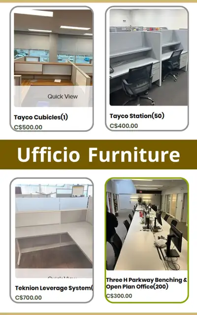 Used Cubicle/Workstation For Sale-Ufficio Furniture-Call Us Now!, View more
