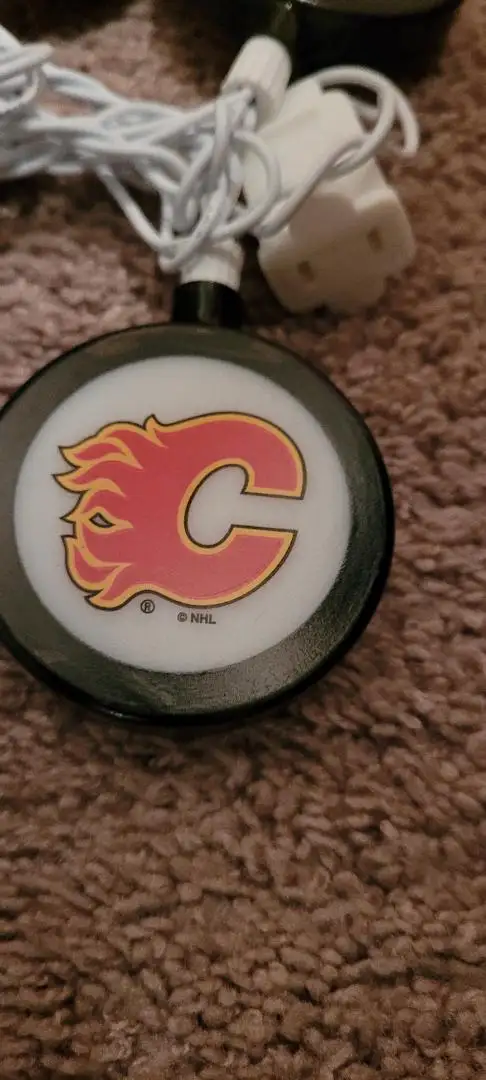 Calgary Flames Patio Lights (New) in Arts & Collectibles in Calgary - Image 3