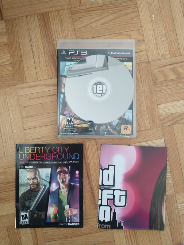 Grand Theft Auto Episodes From Liberty City PS3 in Sony Playstation 3 in Mississauga / Peel Region - Image 2