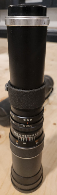 Hanimex 400mm camera lens (H84162) vintage like new $65