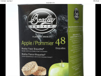 Bradley Smoker Bisquettes, Cherry, Alder, Hickory, Apple