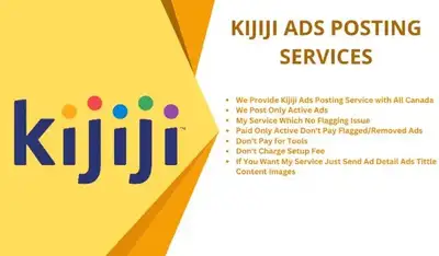 Professional Kijiji Posting – No Risk Service, View more