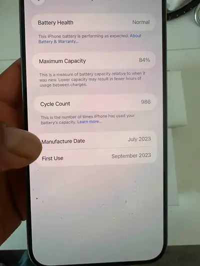 Apple iPhone 15 Pro Max 256 Gb 84% btry, View more