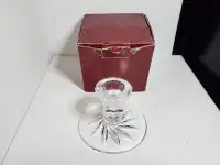 Pinwheel crystal chandelier usagé / candle holder used