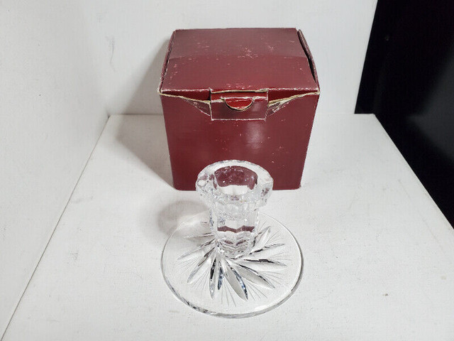Pinwheel crystal chandelier usagé / candle holder used dans Décoration intérieure et accessoires  à Ouest de l’Île