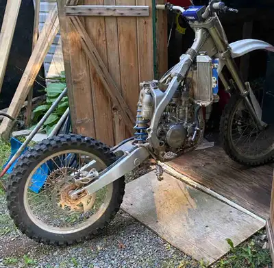 The bike had had a new crank new gaskets new timing chain piston and rings as well as the cylinder r...