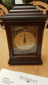 Bombay Co 2001 Mantel / Shelf Clock - NEW