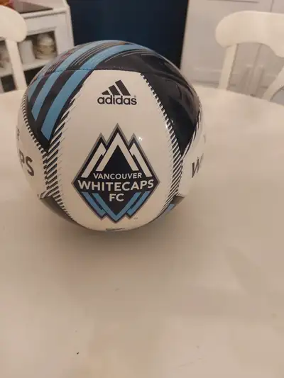 Vancouver white caps soccer ball 
