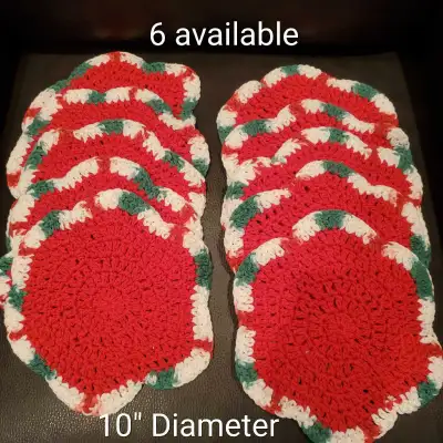 NEW Cotton Dish Cloths / Body Wash Cloths, $3 each, Hold W e-transfer, Pick up in Orleans ON 6 avail...