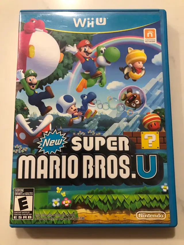 *new* Super Mario Bros U CIB Nintendo WiiU in Nintendo Wii U in Markham / York Region - Image 2