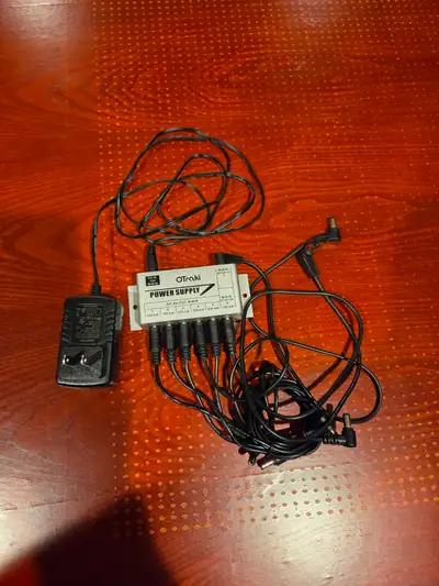 Otraki power supply for pedalboard $30, View more