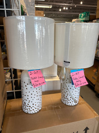 2 Set Table Lamp 17.25inches