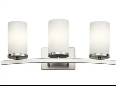 Kichler Lighting - 45497 - Crosby - 3 Light Bath Vanity, View more