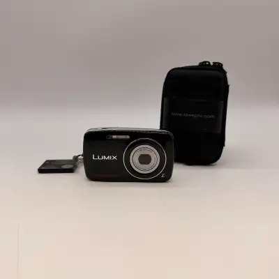 Panasonic Lumix DMC-S1 12MP Digital Camera With Case , View more