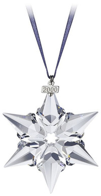 2000 Swarovski Crystal Christmas Snowflake Ornament