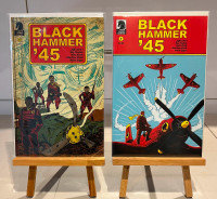 Black Hammer '45 #1 regular and variant comic books Jeff Lemire