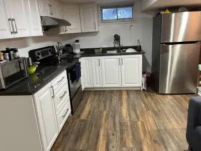 Fully furnished Room available in basement for girls, if you are alone then room rent is $800 and if...