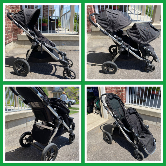 BabyJogger City Select w 2nd seat- like new! in Strollers, Carriers & Car Seats in Hamilton
