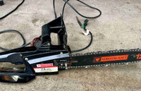 Electric chainsaw 7.5 amp, first $20 takes it away.