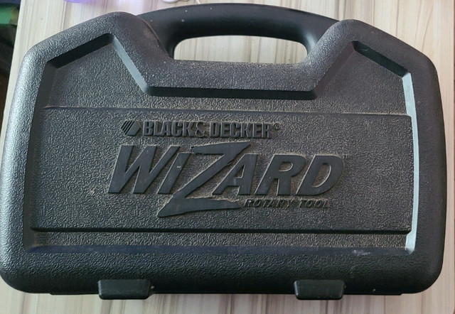 Black & Decker Wizard Rotary Tool RT 550 w/ Case & Accessories