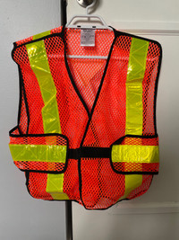 High vis safety vest